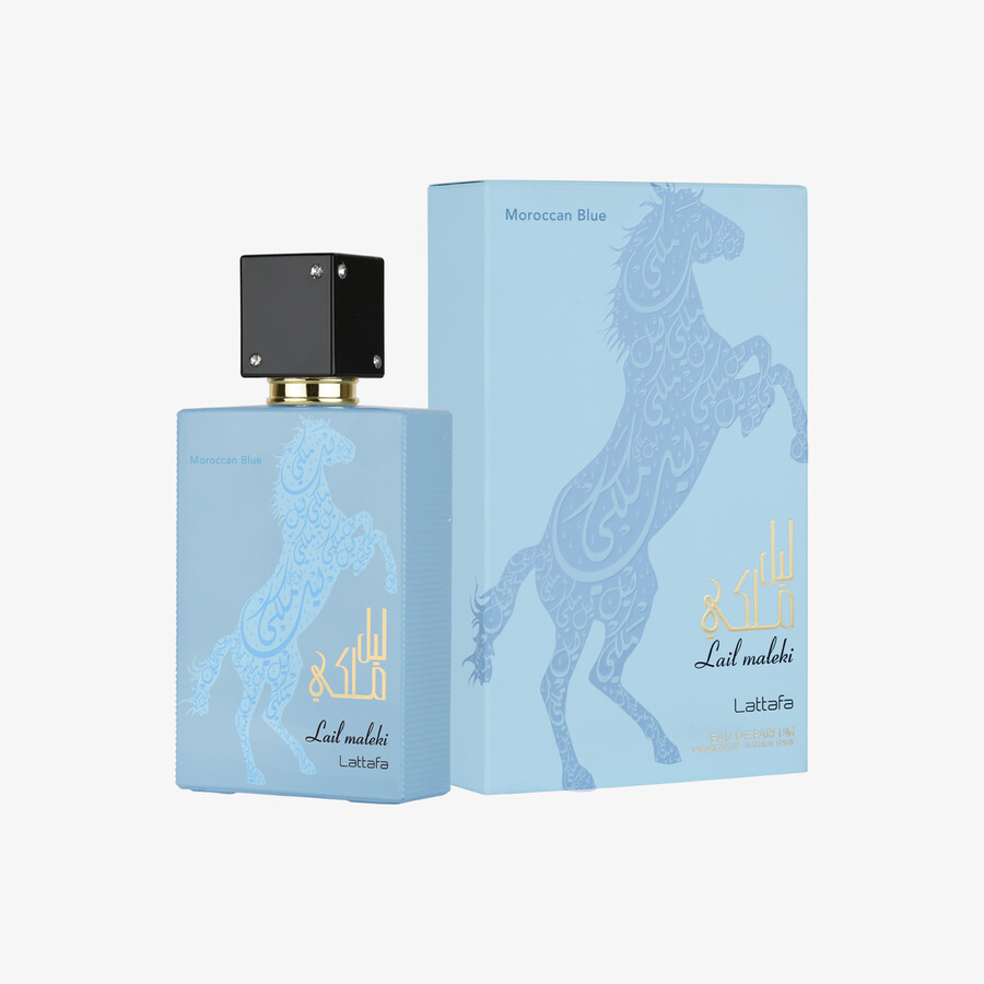 lail maleki azul marroquí