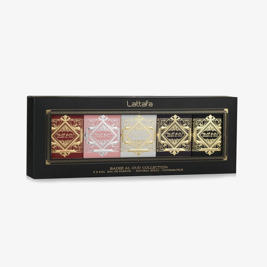 colección badee al oud 5 x 5 ml edp